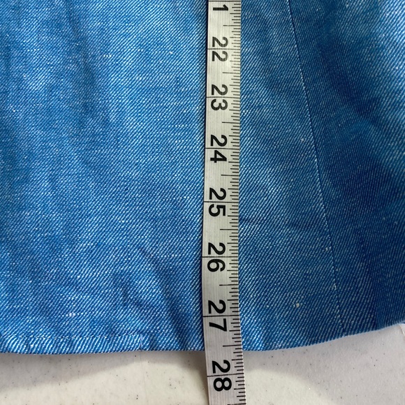 Talbots Light Blue Linen Blazer - Picture 9 of 10